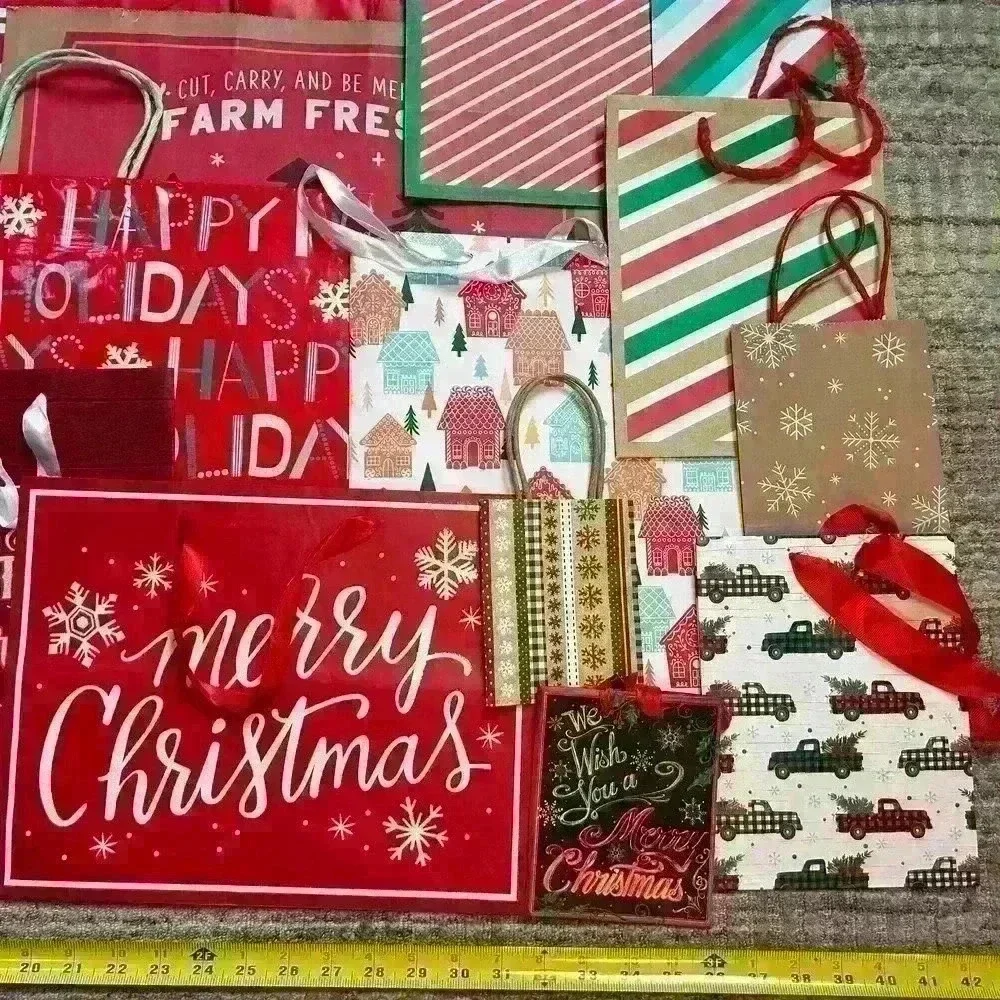 5 POUNDS 39 Pcs Gift Bags For All Occasions — Birthday Baby Shower Christmas